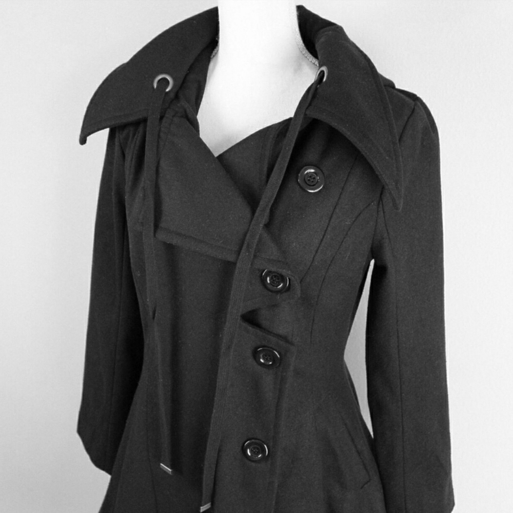 VENUS A-Line Flared Trench Coat